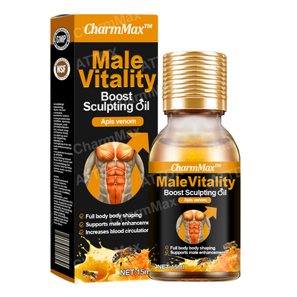 CharmMax™ MaleVitality Boost Sculpting Oil