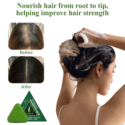 ComfortCornerUs™ TriScalp Botanical Shampoo Bar for Women