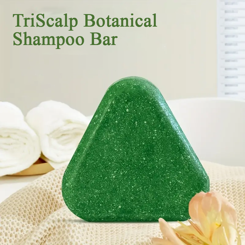 ComfortCornerUs™ TriScalp Botanical Shampoo Bar for Women