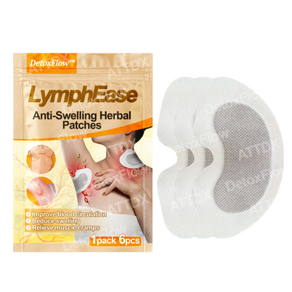 DetoxFlow™ LymphEase Anti-Swelling Herbal Patches