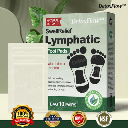 DetoxFlow™ SwellRelief Lymphatic Foot Pads