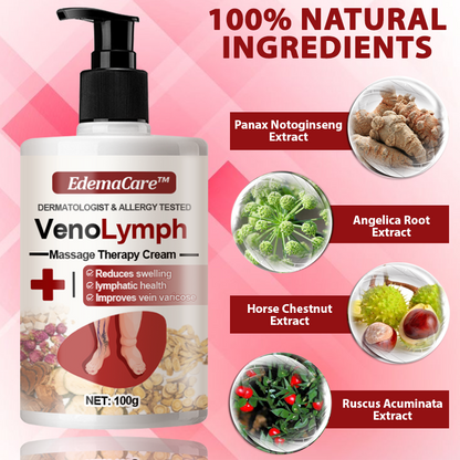 EdemaCare™ VenoLymph Massage Therapy Cream