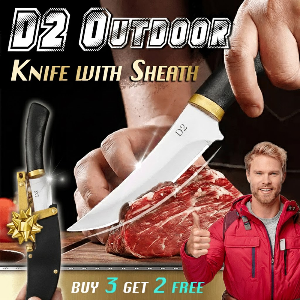 HomeCleanGoods™ D2 All-in-One Swift Cut Portable Knife