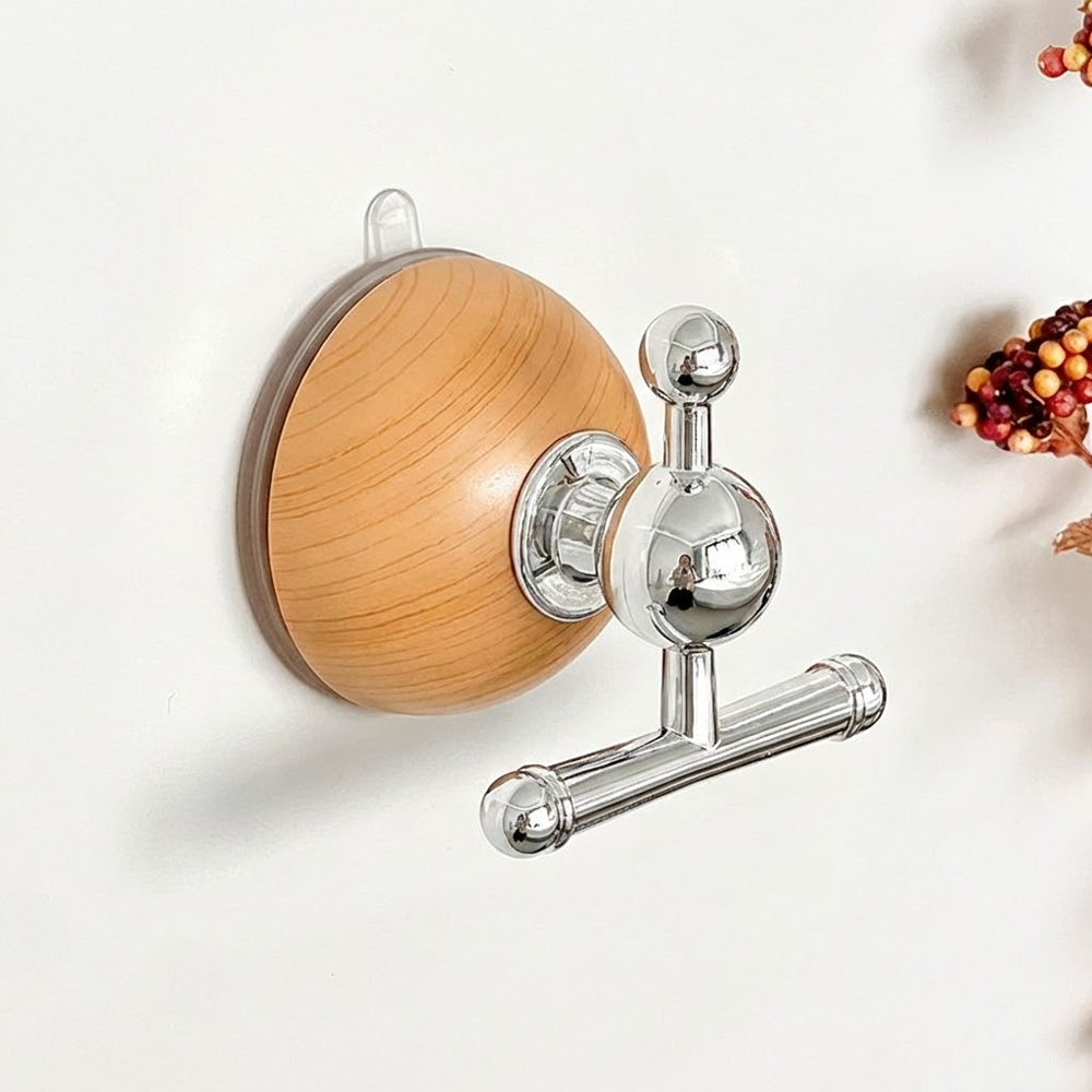 HomeCleanGoods™ TwistSeal No-Drill Suction Cup Hook