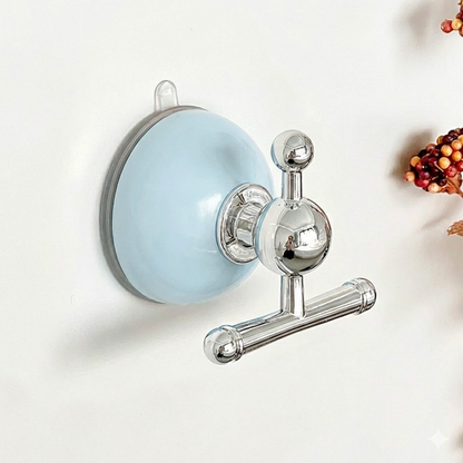 HomeCleanGoods™ TwistSeal No-Drill Suction Cup Hook