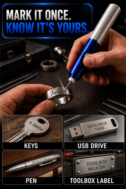 HiFiveGo™ TorqueScribe 20K Load-Sense Electric Engraving Pen