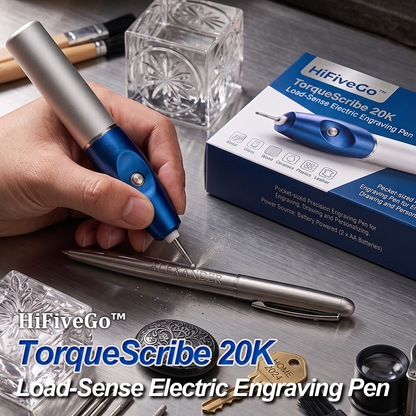 HiFiveGo™ TorqueScribe 20K Load-Sense Electric Engraving Pen