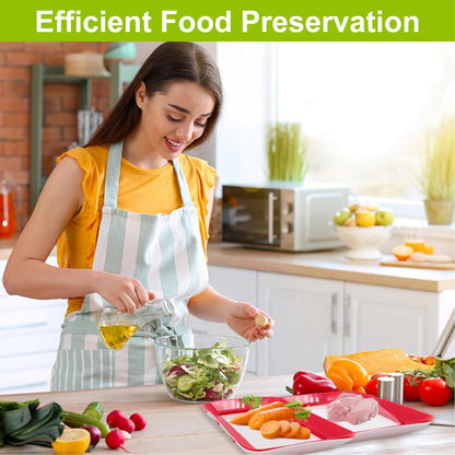 HomeCleanGoods™ AirLock Reusable Food Preservation Trays