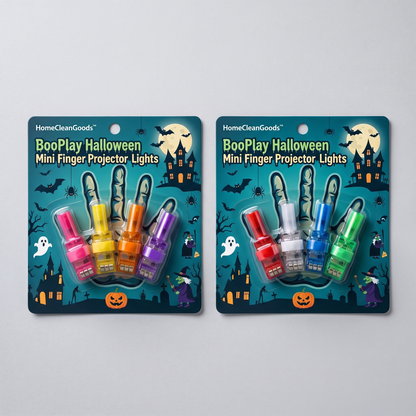 HomeCleanGoods™ BooPlay Halloween Mini Finger Projector Lights