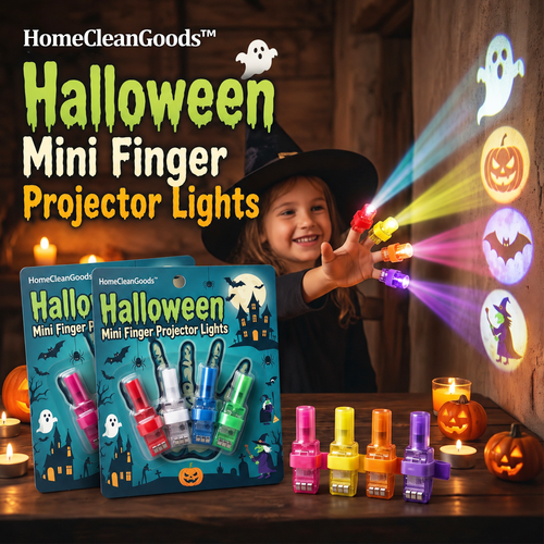 HomeCleanGoods™ BooPlay Halloween Mini Finger Projector Lights