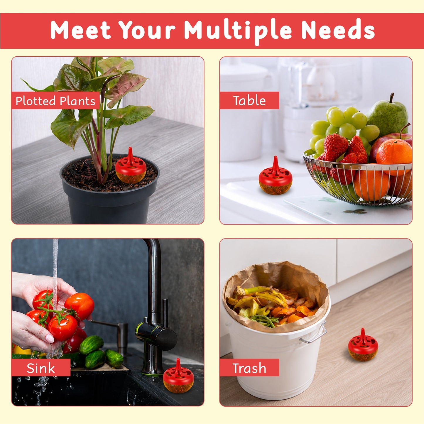 HomeCleanGoods™ CleanNest Fly & Multi-Pest Bait Trap