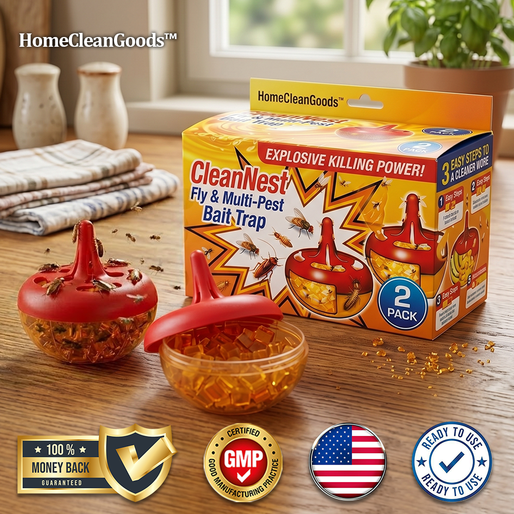 HomeCleanGoods™ CleanNest Fly & Multi-Pest Bait Trap