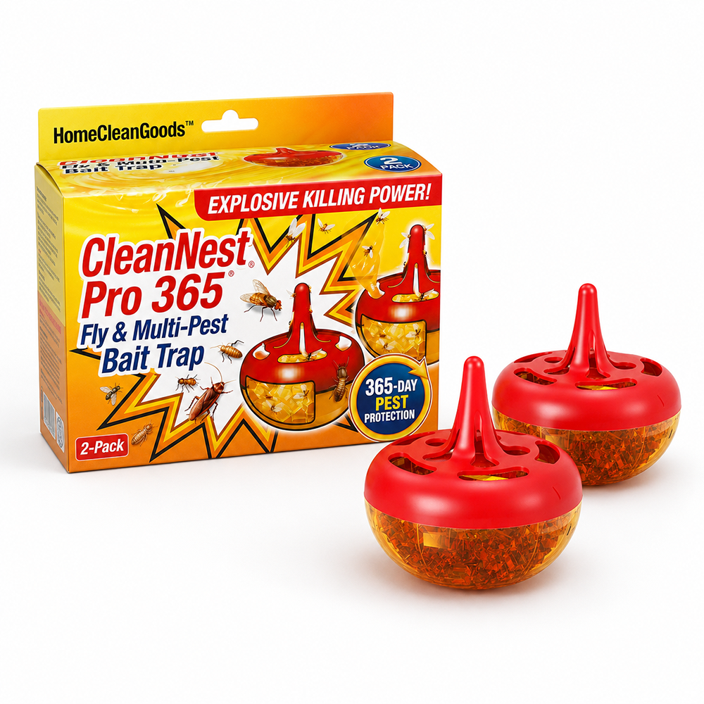 HomeCleanGoods™ CleanNest Pro 365 Fly & Multi-Pest Bait Trap