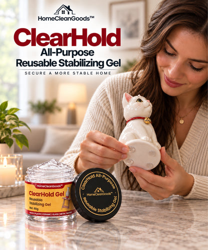HomeCleanGoods™ ClearHold All-Purpose Reusable Stabilizing Gel