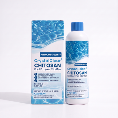 HomeCleanGoods™ CrystalClear Chitosan Pool Enzyme Clarifier