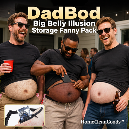 HomeCleanGoods™ DadBod Big Belly Illusion Storage Fanny Pack