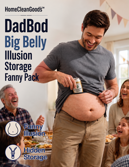 HomeCleanGoods™ DadBod Big Belly Illusion Storage Fanny Pack