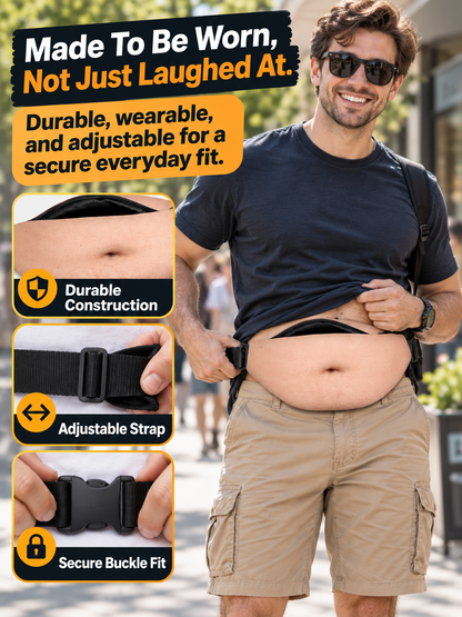 HomeCleanGoods™ DadBod Big Belly Illusion Storage Fanny Pack