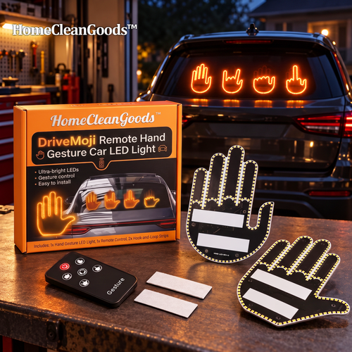 HomeCleanGoods™ DriveMoji Remote Hand Gesture Car LED Light