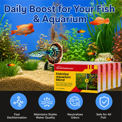 HomeCleanGoods™ FishVital Aquarium Blend