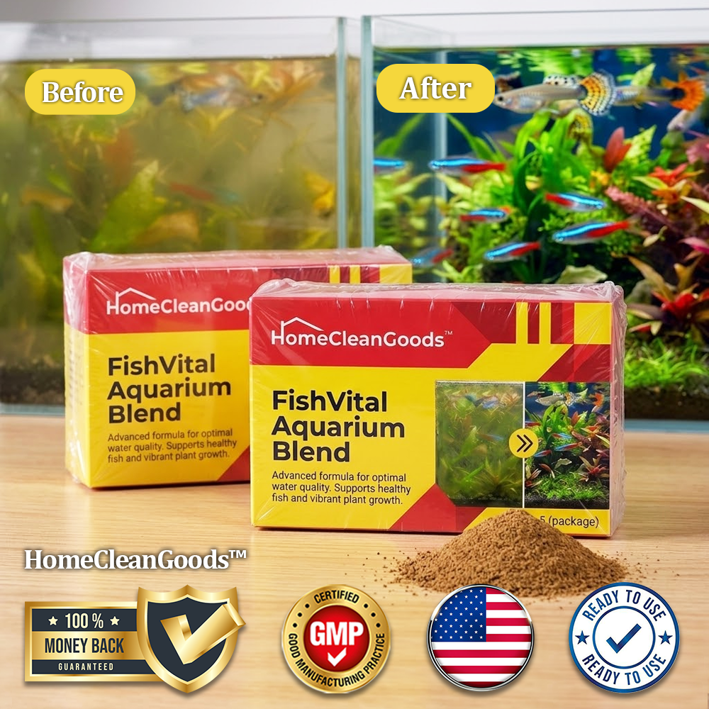 HomeCleanGoods™ FishVital Aquarium Blend