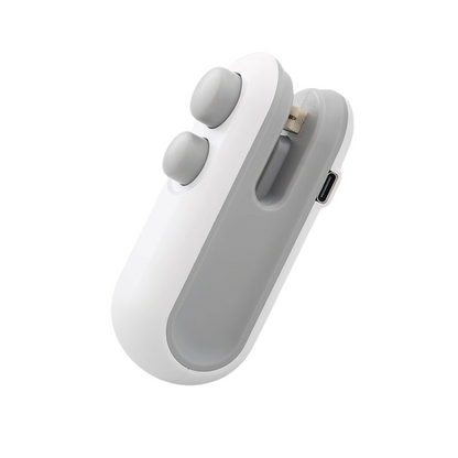 HomeCleanGoods™ FoodLock 2-in-1 Mini Heat Sealer Cutter