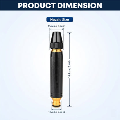HomeCleanGoods™ JetFlow High-Pressure Hose Nozzle