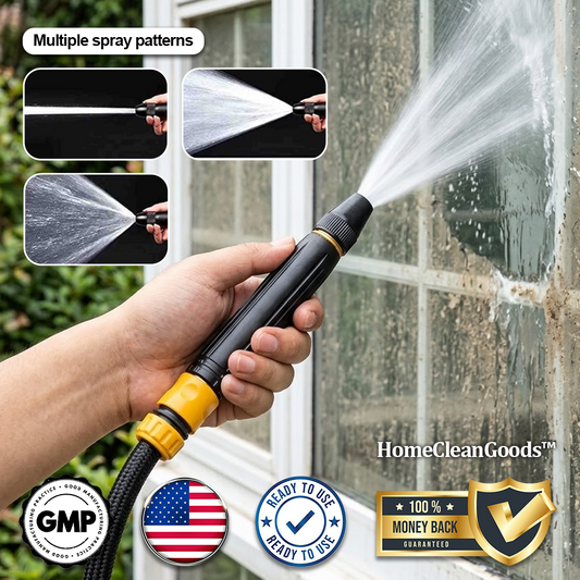 HomeCleanGoods™ JetFlow High-Pressure Hose Nozzle