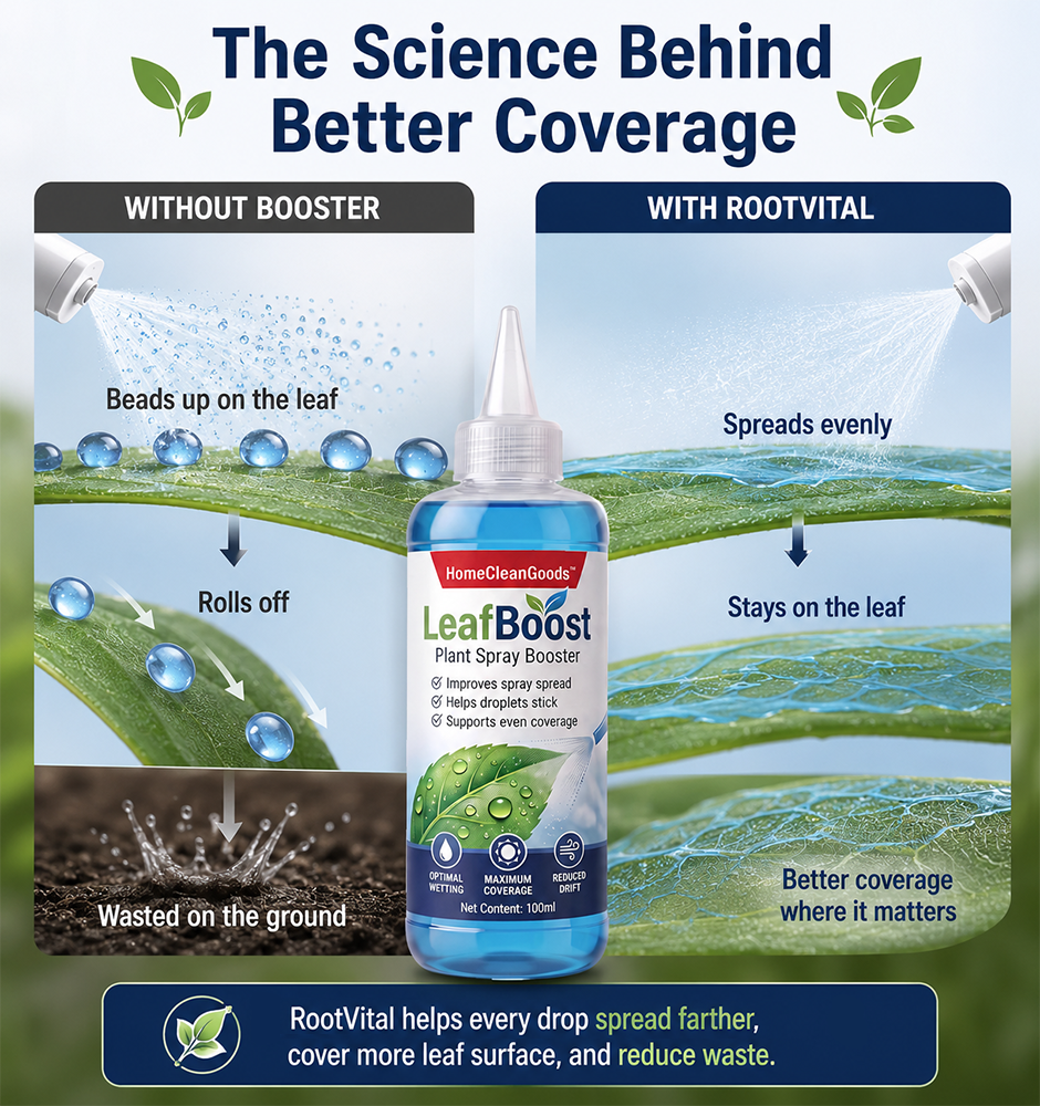 HomeCleanGoods™ LeafBoost Plant Spray Booster