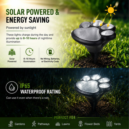 HomeCleanGoods™ PawGuard Solar Lawn Lights Pest Repeller