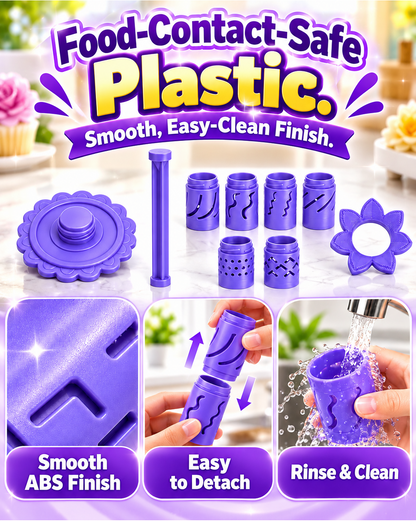 HomeCleanGoods™ PetalPop DIY Flower Press Shaping Kit