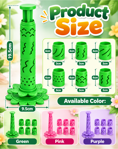 HomeCleanGoods™ PetalPop DIY Flower Press Shaping Kit