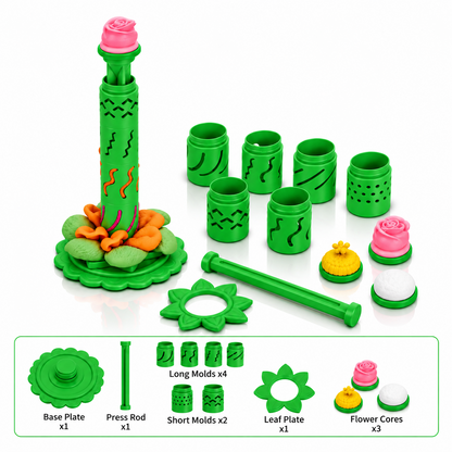 HomeCleanGoods™ PetalPop DIY Flower Press Shaping Kit