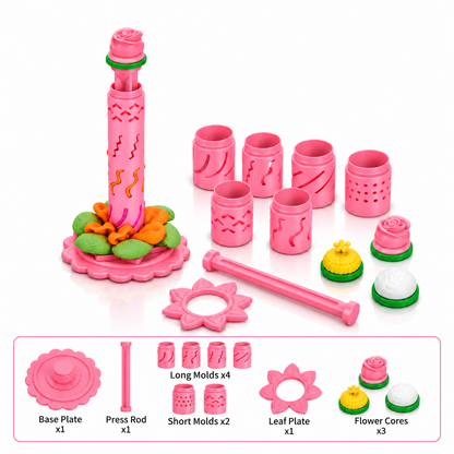 HomeCleanGoods™ PetalPop DIY Flower Press Shaping Kit