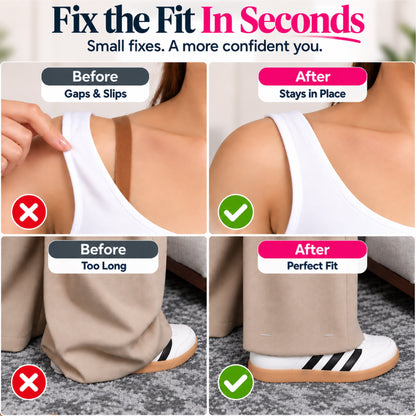 HomeCleanGoods™ QuickStitch Instant Micro-Fix Clothing Fixer