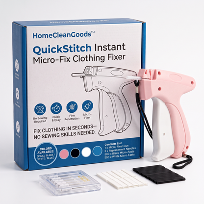 HomeCleanGoods™ QuickStitch Instant Micro-Fix Clothing Fixer