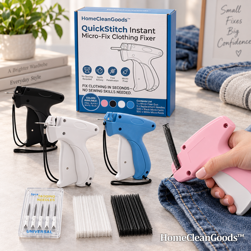 HomeCleanGoods™ QuickStitch Instant Micro-Fix Clothing Fixer