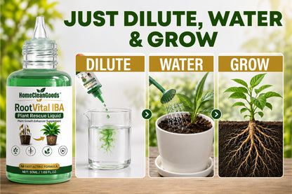 HomeCleanGoods™ RootVital IBA Plant Rescue Liquid