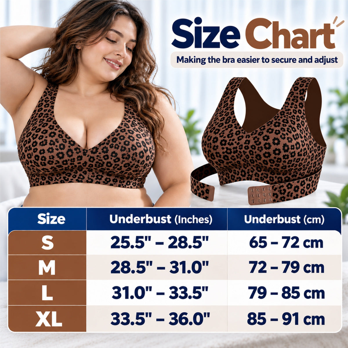 HomeCleanGoods™ ShapeAlign Wraparound Posture Lift Bra