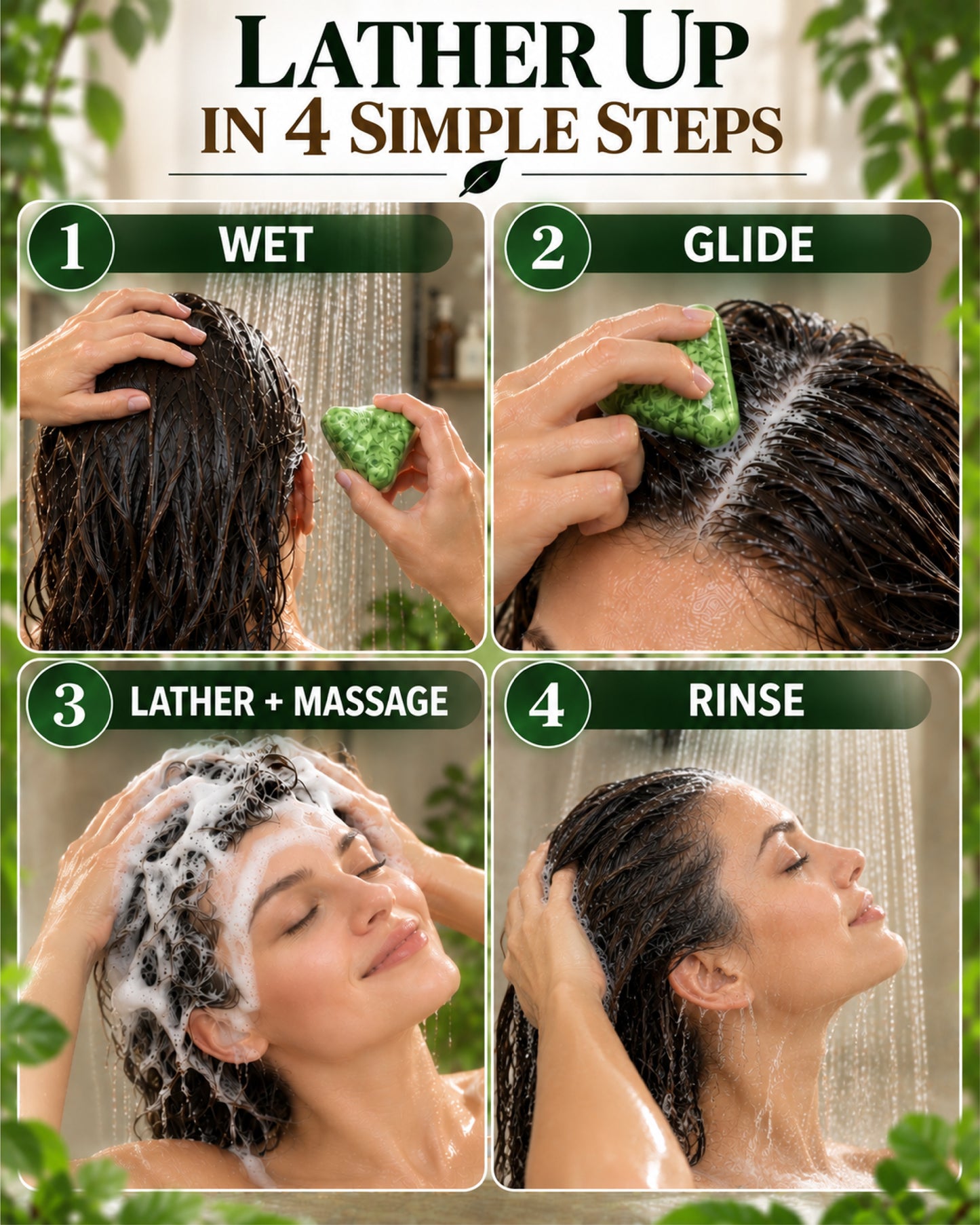 HomeCleanGoods™ TriRoot Phyto Hair Revival Shampoo Bar