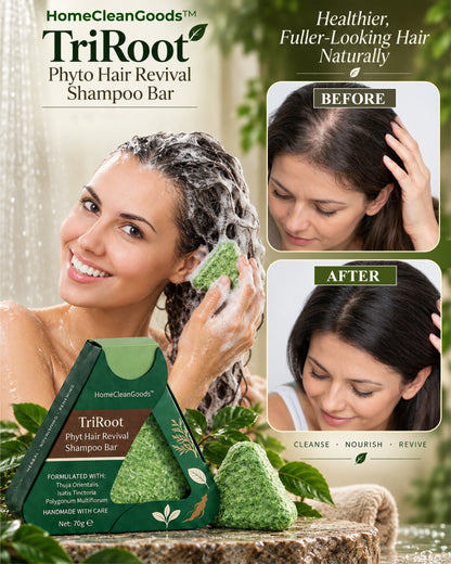 HomeCleanGoods™ TriRoot Phyto Hair Revival Shampoo Bar