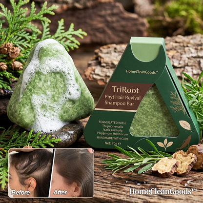 HomeCleanGoods™ TriRoot Phyto Hair Revival Shampoo Bar