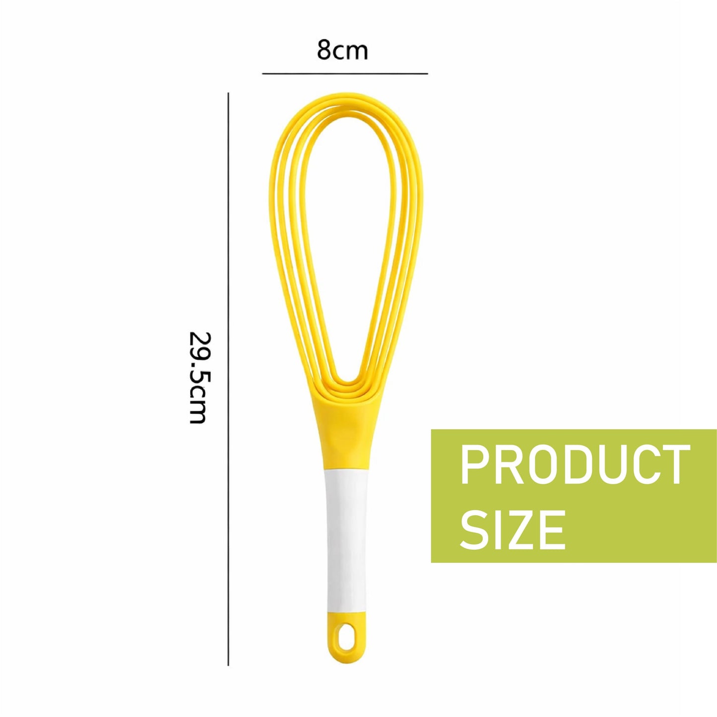 HomeCleanGoods™ TwistWhisk Dual-Function Foldable Whisk