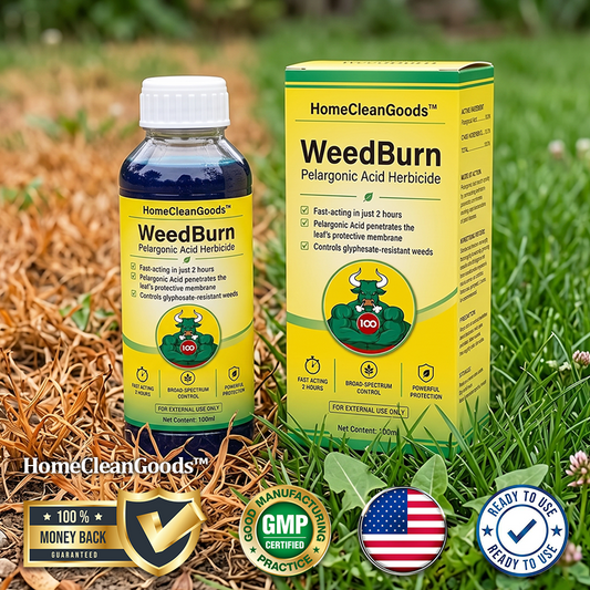 HomeCleanGoods™ WeedBurn Pelargonic Acid Herbicide
