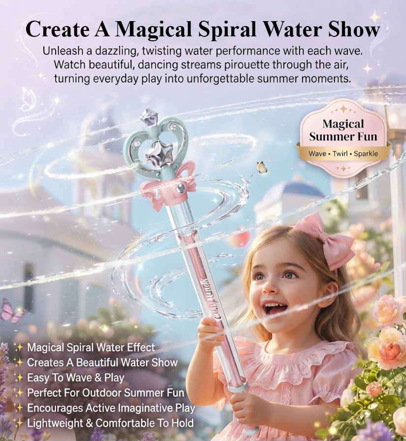 LivLifeGoods™ FairyTwirl Magic Water Wand