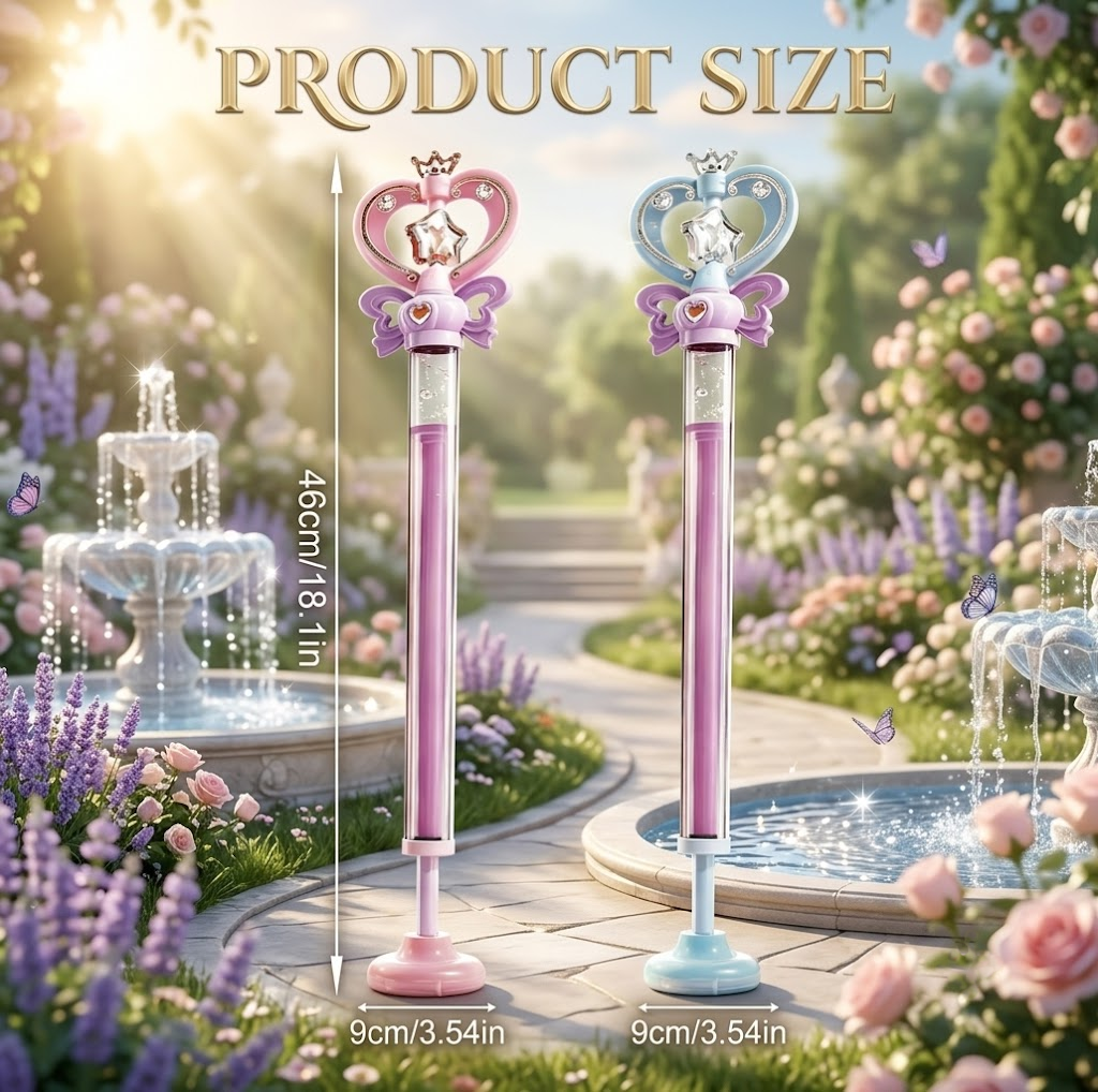 LivLifeGoods™ FairyTwirl Magic Water Wand
