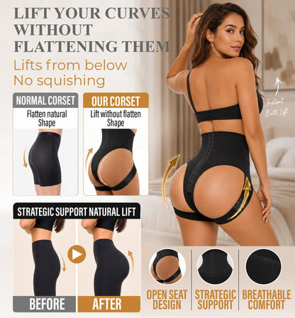 Next2Comfort™ CurveDefine Hip & Waist Adjustable Closure Corset Shaper