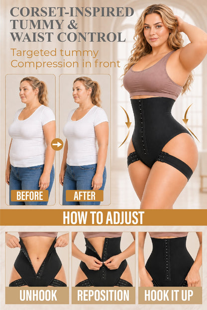 Next2Comfort™ CurveDefine Hip & Waist Adjustable Closure Corset Shaper