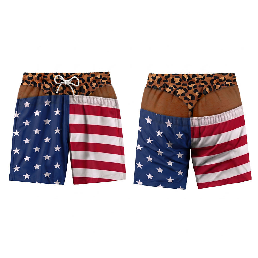 Next2Comfort™ FakeSag Prank Illusion Swim Shorts