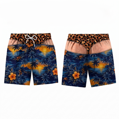 Next2Comfort™ FakeSag Prank Illusion Swim Shorts